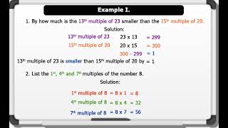 JSS 1 Maths Lesson 5  Factors And Multiples 2 Like Share And Subscribe [upl. by Blisse21]