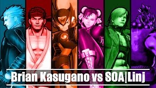 UMvC3 FT 10  Brian Kasugano vs SOALinj [upl. by Kelvin788]