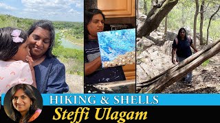 Hiking Vlog in Tamil  Art from Shells  Travel to Nature Preserve Tamil [upl. by Noiek]