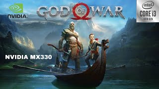 God Of War PC  Nvidia GeForce MX330  Core i3 1005G1  12GB RAM  All Settings [upl. by Allehc97]