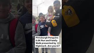 The 2024 Pittsburgh Penguins 66K Run and Family Walk presented by Highmark pittsburghpenguins [upl. by Frasco801]