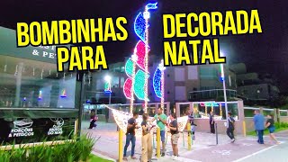 PASSEIO EM BOMBINHASSC DECORAÇÃO DE NATAL [upl. by Laerol293]