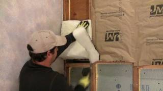 How to Insulate a Wall with Fiberglass Insulation  101 [upl. by Buyer]