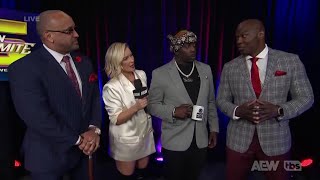 Shelton Benjamin DEBUT CONFRONTS Prince Nana AEW Dynamite Highlights Today [upl. by Anead]