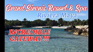 🇲🇽 Incredible Getaway Grand Sirenis Riviera Maya Resort amp Spa Vacation in Mexico [upl. by Aronle647]