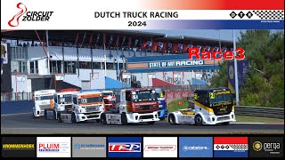 ZOLDER – Race 3  Dutch Truck Racing 2024 [upl. by Chapell]