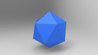 How to make a icosahedron in SolidWorks [upl. by Ettegirb]