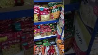 Snacks asmr  Different types of Snacks  Different types of Biscuits  Lotte Choco Pie Aloo Bhujia [upl. by Hoj]