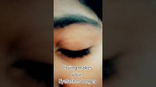 I know my eyelashes arent that long but wanted to do this trend [upl. by Dianne]