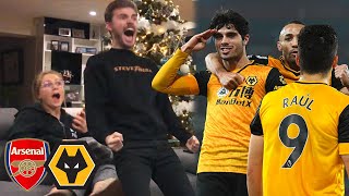 FOR RAUL🧡 Arsenal Vs Wolves 12 Finerrz Vlogglebox [upl. by Anirdnajela112]