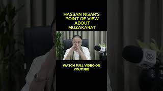 Hassan Nisars Point Of View About Muzakarat hassannisar muzakrat politicalevent politicsnews [upl. by Jahdiel]