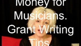 Money for Musicians  How to get a Grant [upl. by Ahsikan995]