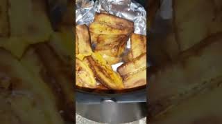 Platanos fritos en freidora de aire Air Fryer Fried Bananas [upl. by Richmal]