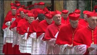 Cardinals Enter Sistine Chapel to Elect Pope [upl. by Alieka]