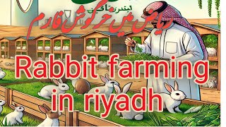 RABBIT FARMING IN RIYADHSAUDI ARABIAKHARGOSH FARM [upl. by Herzog]