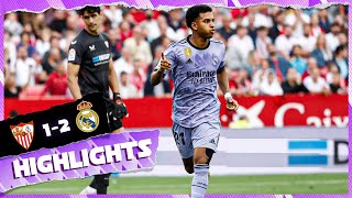 Sevilla FC 12 Real Madrid  HIGHLIGHTS  LaLiga 202223 [upl. by Martguerita]