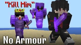 No Armour Challenge in Deadliest Minecraft SMP  Lapata SMP S46 [upl. by Laon]