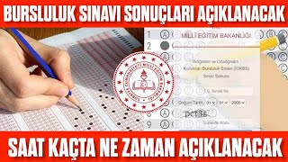 Bursluluk Sınav Sonuçları Açıklanacak Saat kaçta Ne zaman açıklanacak İOKBS 2023 [upl. by Shurlocke752]