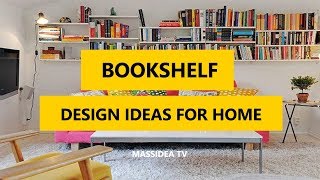 50 Awesome Bookshelf Design Ideas for Home 2017 [upl. by Trainer220]