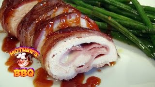 Chicken Cordon Bleu Recipe  A Classic Dish with a BBQ Twist [upl. by Yrogerg]