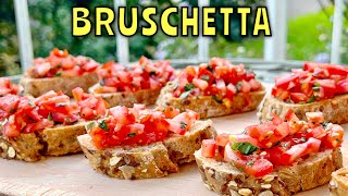 The Best Italian BRUSCHETTA RECIPE  Traditional Taste [upl. by Elcin545]