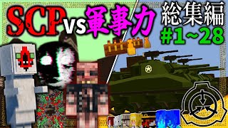 総集編【マイクラ】「SCPが収容違反した世界で生きる」１～２７【ゆっくり実況マルチ】【Minecraft】【SCP】【マイクラ軍事】 [upl. by Sidnac]