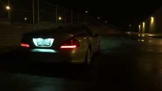 2003 MercedesBenz SL500 R230 Muffler Delete [upl. by Zaragoza897]