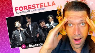 THEY CRUSHED IT Forestella  Bohemian Rhapsody  포레스텔라 강형호 고우림 배두훈 조민규 REACTION [upl. by Vento584]