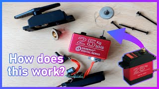 Taking apart a 25Kg Servo Motor  How does a Servo work [upl. by Aelc693]