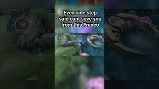 Indian Franco🇮🇳 mobilelegends mlbb franco mlbbcreatorcamp mlbbindonesia [upl. by Suirtimid3]