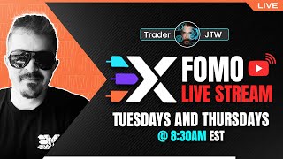 Xtrades FOMO Livestream  Market Analysis amp Trade Planning [upl. by Tristis760]