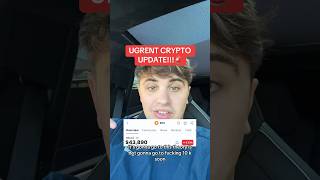 URGENT CRYPTO UPDATE🚨COLLAPSE IS HERE [upl. by Acsehcnarf]