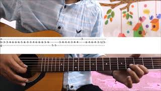 Yaara Teri Yaari Ko  Rahul Jain  Leads  Chords  Hindi easy beginners guitar lesson [upl. by Targett]