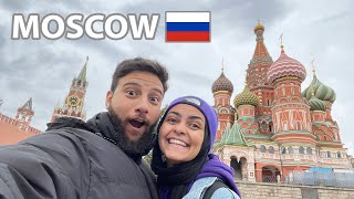 رحلتنا لموسكو اكلنا سناجب 😱🇷🇺  Russia trip [upl. by Flint983]