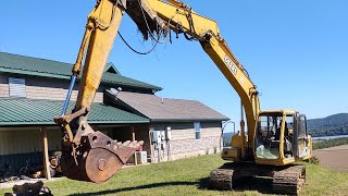 Dredging Dirt Perfects Pond With The Super Stick [upl. by Nita]