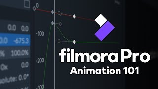 Animation 101 A Guide to Basic Keyframing  FilmoraPro Tutorial [upl. by Cleave]