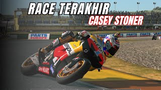 Race Terakhir Casey Stoner Di Kelas MotoGP Sebelum Akhirnya Memutuskan Pensiun  MotoGP 13  PC [upl. by Spaulding]