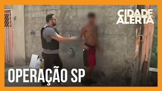 Exclusivo Cidade Alerta acompanha operação policial contra o tráfico de drogas em SP [upl. by Charters]