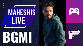 MAHESH IS LIVE BGMI  CHILL STREAM [upl. by Edlihtam]