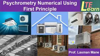 Psychrometry Numerical Using First Principle [upl. by Onateag]