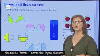 Matematikë 3  Përsëritje Thyesat e plota Thyesat e barabarta [upl. by Petty]