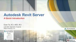 Autodesk Revit Server A Quick Introduction [upl. by Ttenaj]