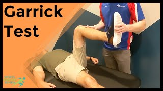 Garrick Test for Popliteus Tendinopathy [upl. by Anipsed]