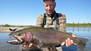 Alagnak River Rainbow Trout Fishing [upl. by Melmon]