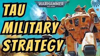 Tau Military Strategy  Warhammer 40k Lore [upl. by Airamat]