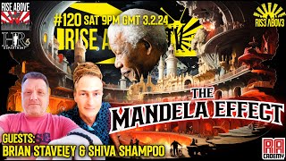 RISE ABOVE LIVE 120 MANDELA EFFECT feat Shiva Shampoo amp Brian Staveley [upl. by Muscolo]