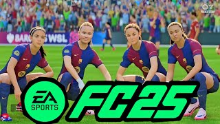 EA SPORTS FC25  BARCELONA VS LIVERPOOL  WOMENS BARCLAYS PREMIER LEAGUE  4K HDR [upl. by Lombardi228]