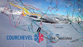 Courchevel skiing above 1650 [upl. by Schaper]