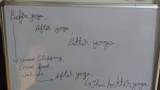 Before yoga After yoga Better yoga [upl. by Anilrahc]