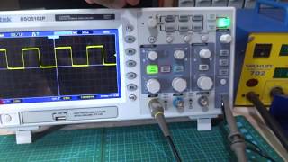 Help Osciloscópio Hantek DSO5102P RESOLVIDO Parte2 [upl. by Enytsirhc]